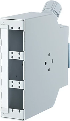 Panel adaptor fibër optike METZ CONNECT OpDAT REGplus, 6x SC-Duplex, gri