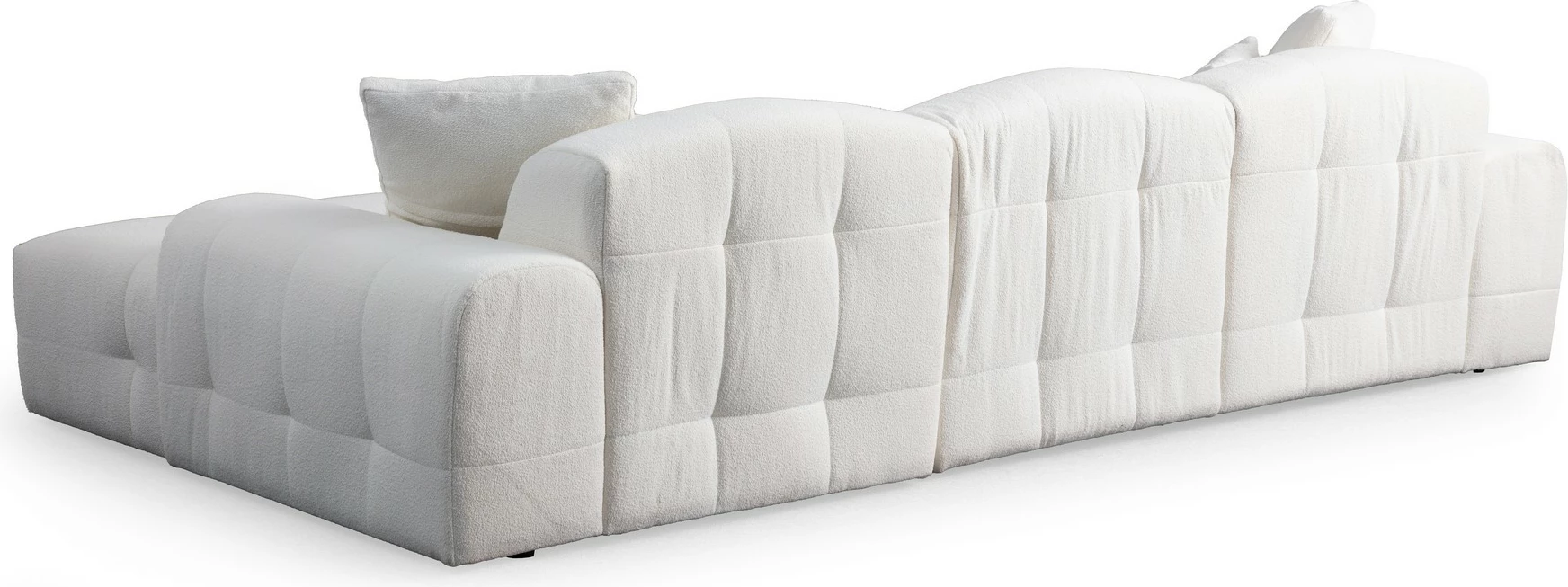 Këndore Pescara, e bardhë, Atelier del Sofa, kënd i djathtë (L2-Chl)