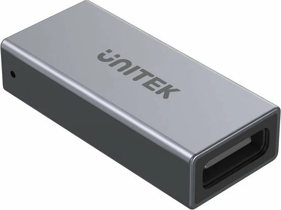 Adapter USB-C në USB-C Unitek A1036GY 40Gbps PD 240W 8K@60Hz, argjendtë