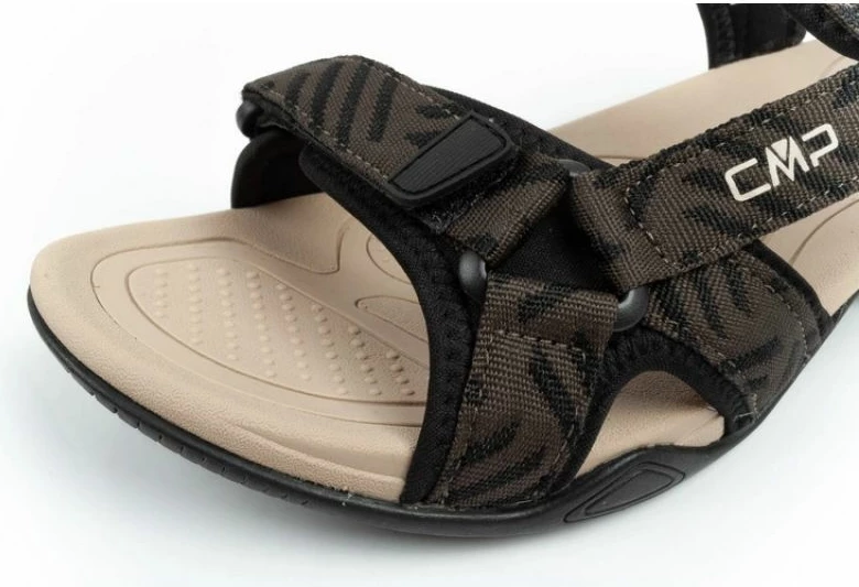Sandale për meshkuj CMP, të zeza me khaki