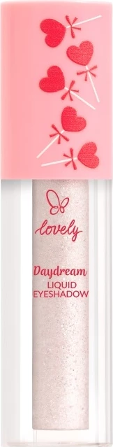 Hije për sy likuide Lovely Daydream Shiny Eyeshadow 01 për femra, 1 copë