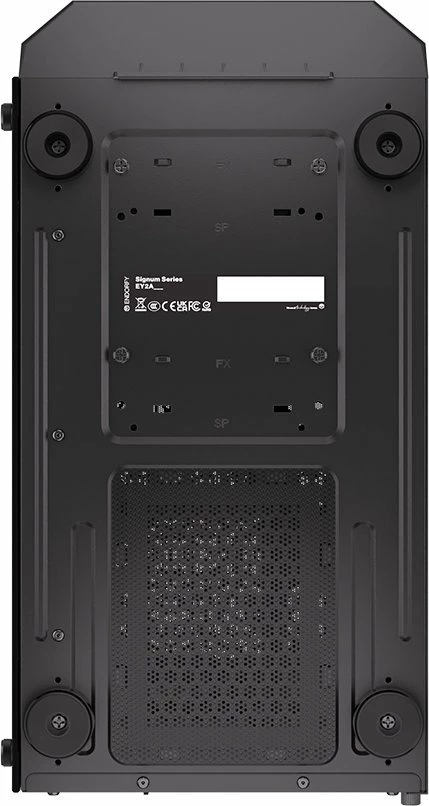 Kasë Endorfy Signum 300 ARGB EY2A006, Midi Tower, 4x120mm ARGB fan, ATX/mATX/Mini-ITX, e zezë