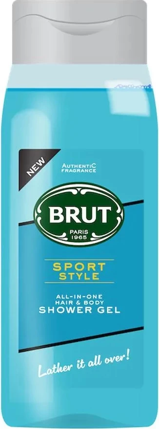Xhel dushi për trup dhe flokë Brut Sport Style për meshkuj 500ml