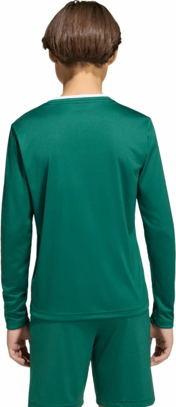 Fanellë me mëngë të gjata për fëmijë adidas Entrada 26, e gjelbër