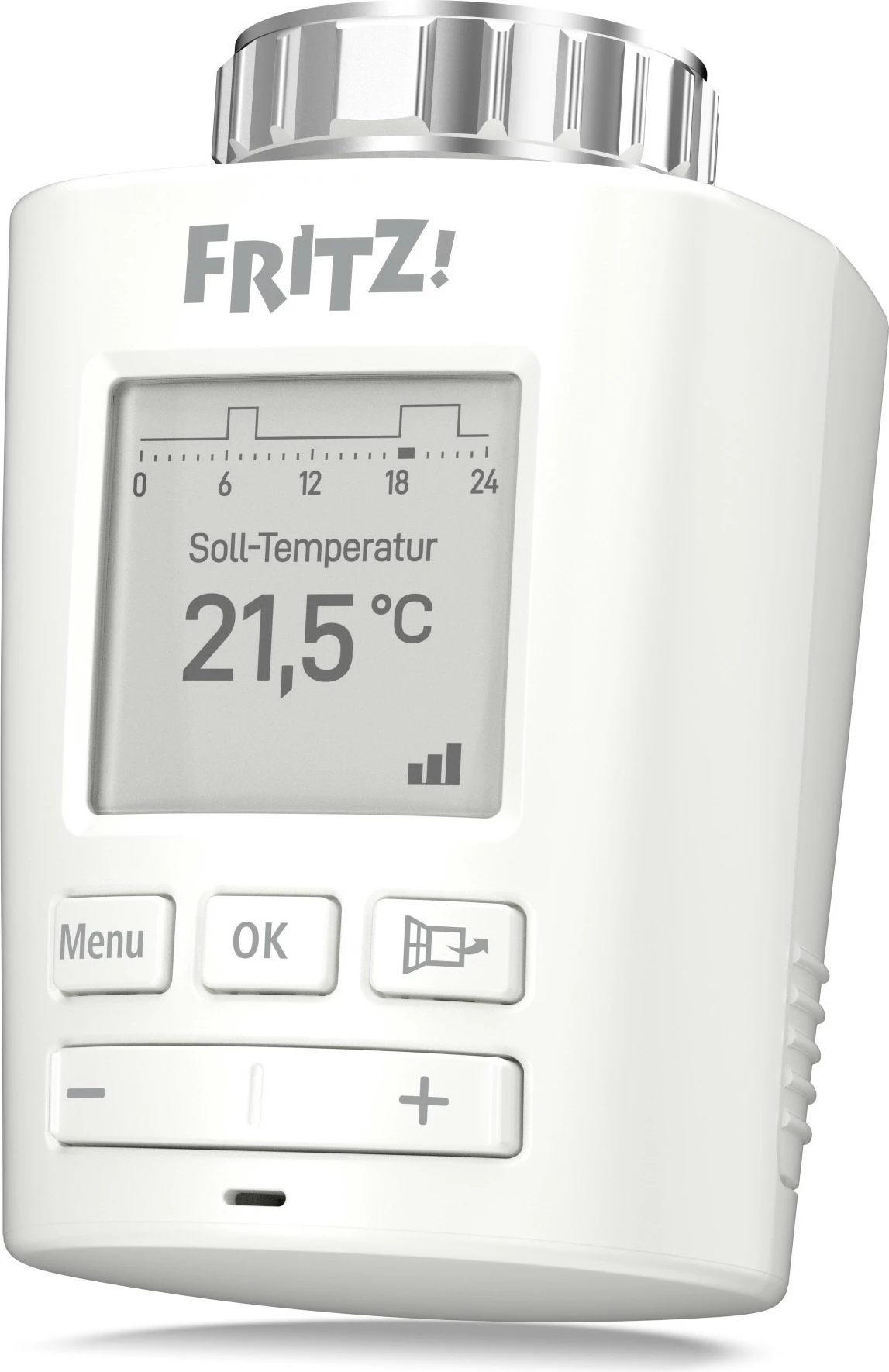 Termostat i mençur AVM FRITZ!DECT 301, kontroll me smartphone, i bardhë