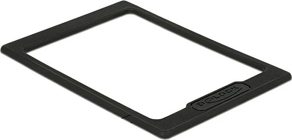 Kafaz HDD/SSD 2.5" DeLOCK 18216, kornizë rritëse lartësie 7mm-9.5mm, e zezë