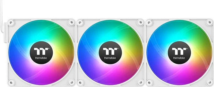 Ventilator Thermaltake CT140 EX Reverse ARGB Sync, 14 cm, i bardhë