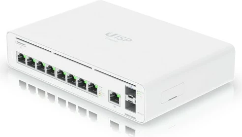 Konsolë Ubiquiti UISP, e bardhë, 1U, metal