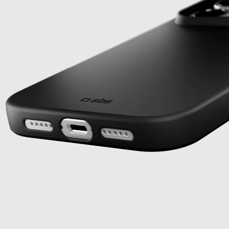 Kapak telefoni SBS Instinct për iPhone 17 Pro, i zi