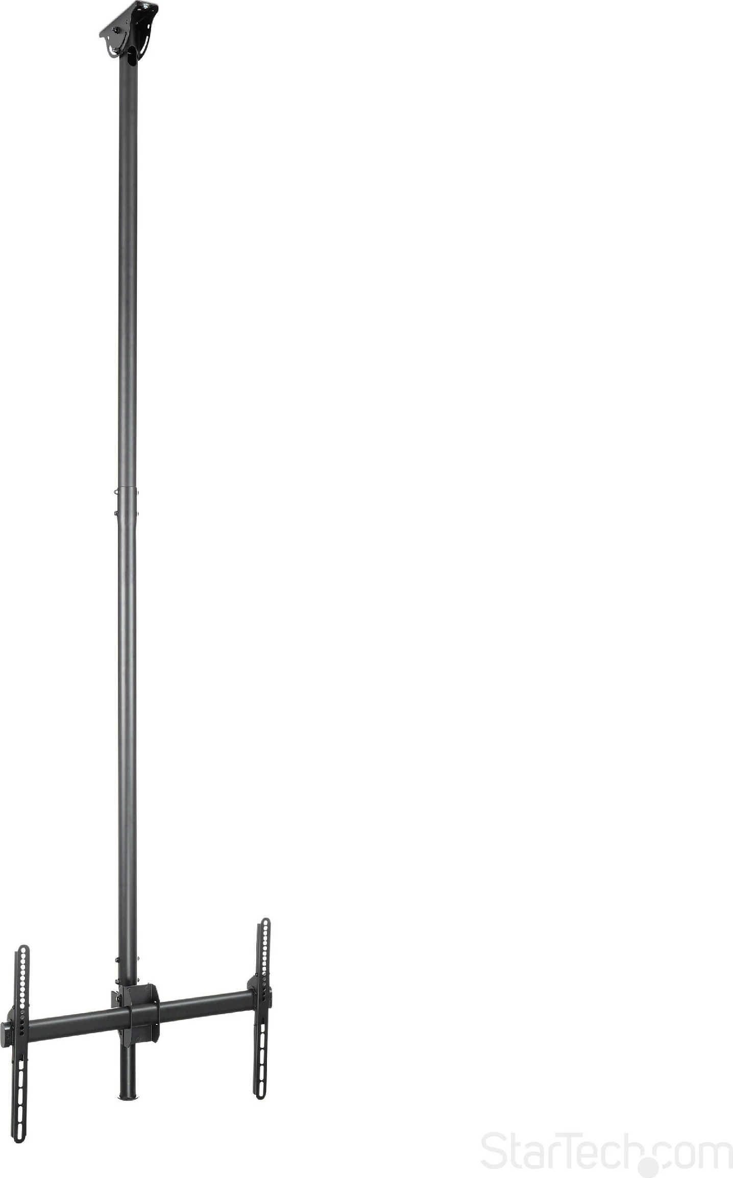 Mbajtëse tavani për TV StarTech, shtyllë 2.5–3 m, VESA 200x200–600x400, 32–75", 50 kg, e zezë