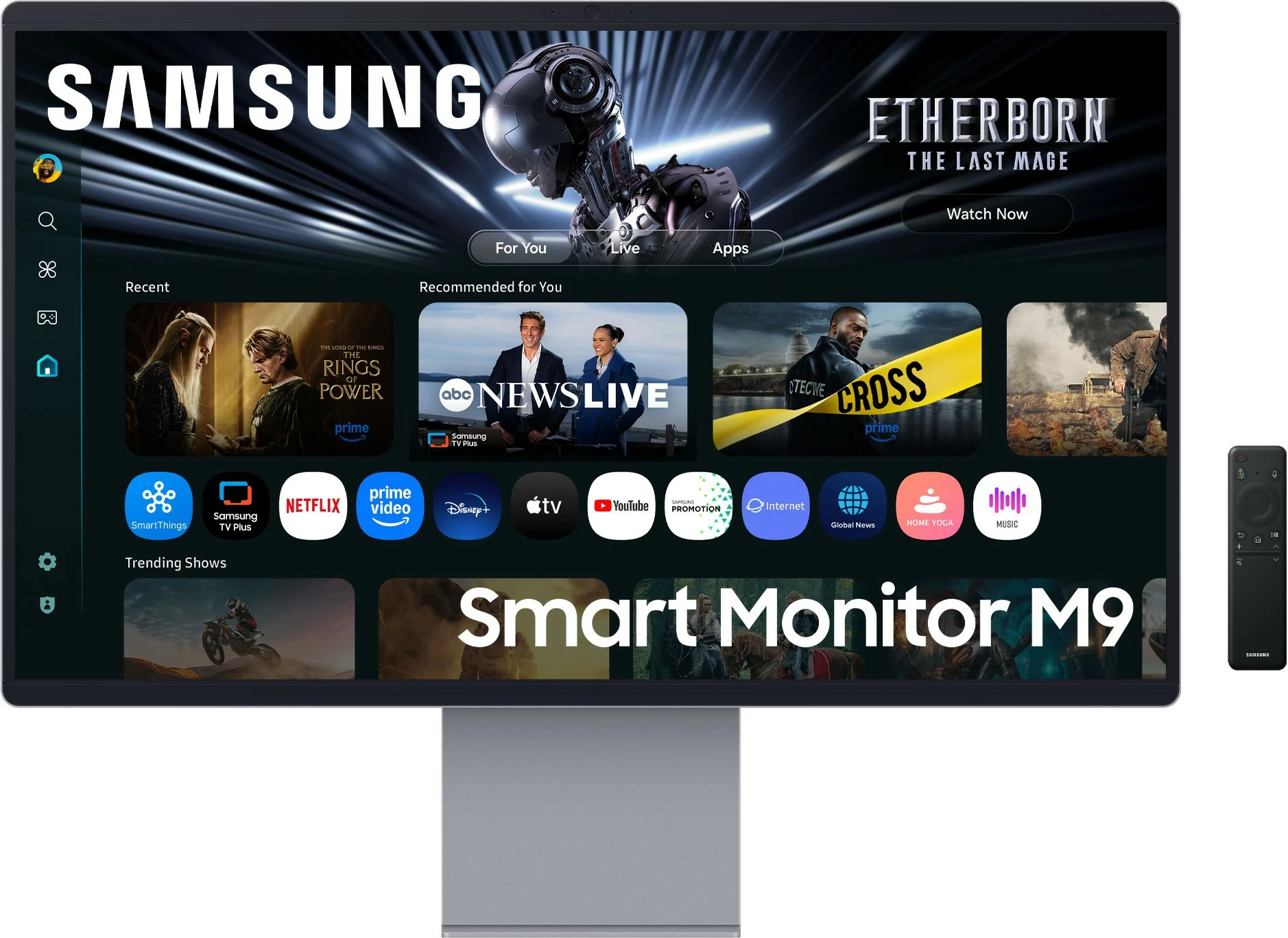 Monitor Samsung Smart Monitor M9 S32FM900SU 32 inç OLED 4K
