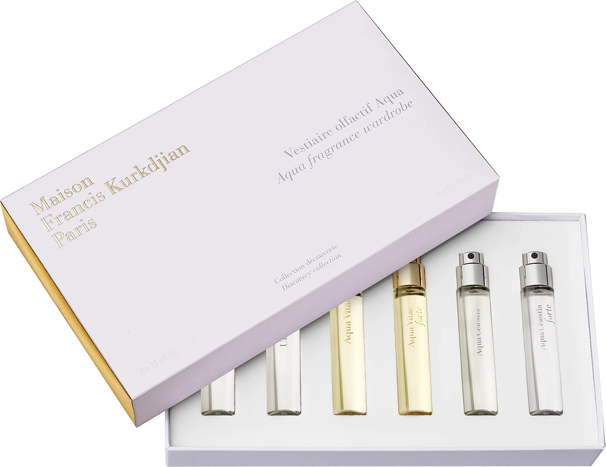 Set parfumesh udhetimi Maison Francis Kurkdjian Aqua fragrance Wardrobe, 6x11ml