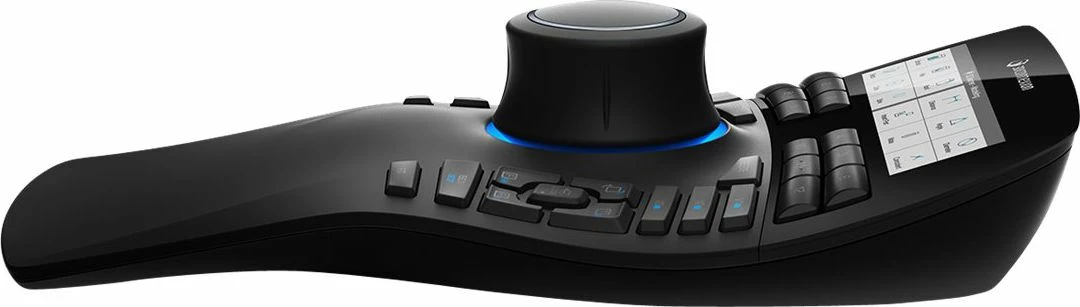 Maus 3Dconnexion SpaceMouse Enterprise 3DX-700056, 6DoF, 31 butona, USB, e zezë