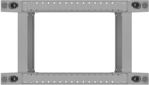 Kasë rack LANBERG Open Rack 18U 600x800mm, e hapur, gri