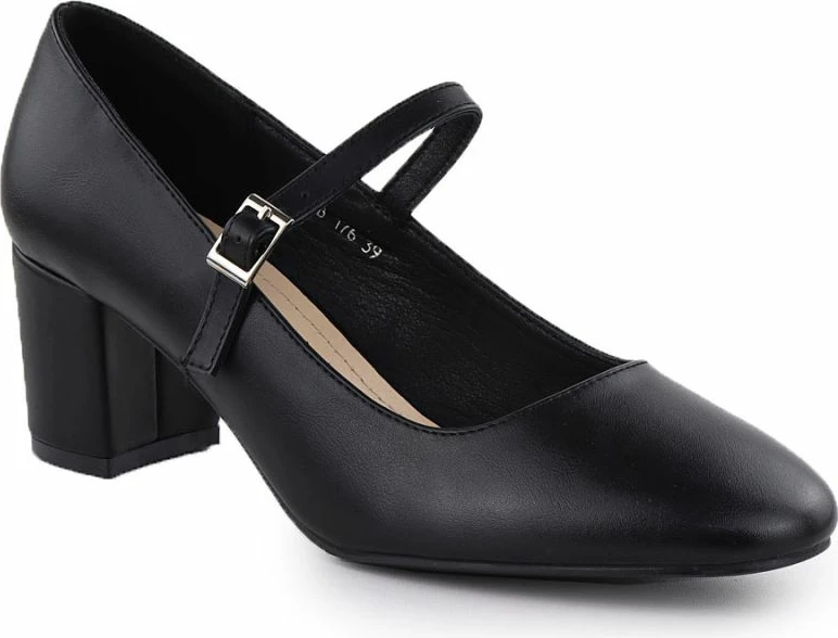 Këpucë elegante për femra Leone, të zeza