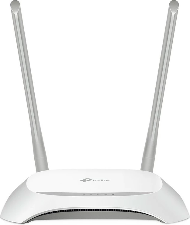 Router Wi-Fi TP-LINK WR850N, 300 Mbps, 2 antena, Bardhë/Gri