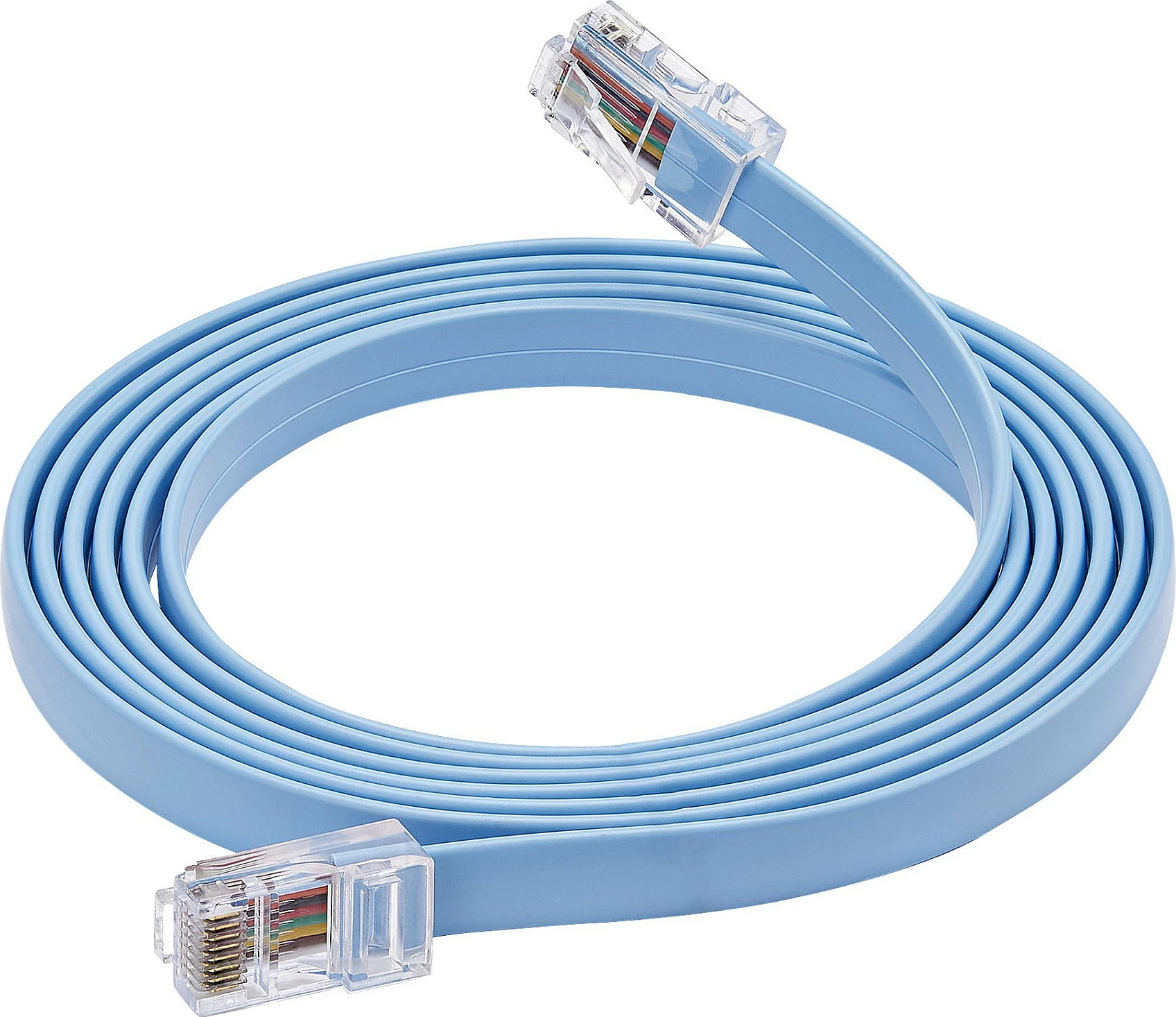 Kabllo konzole StarTech Cisco Rollover 1.8m RJ45-RJ45, blu