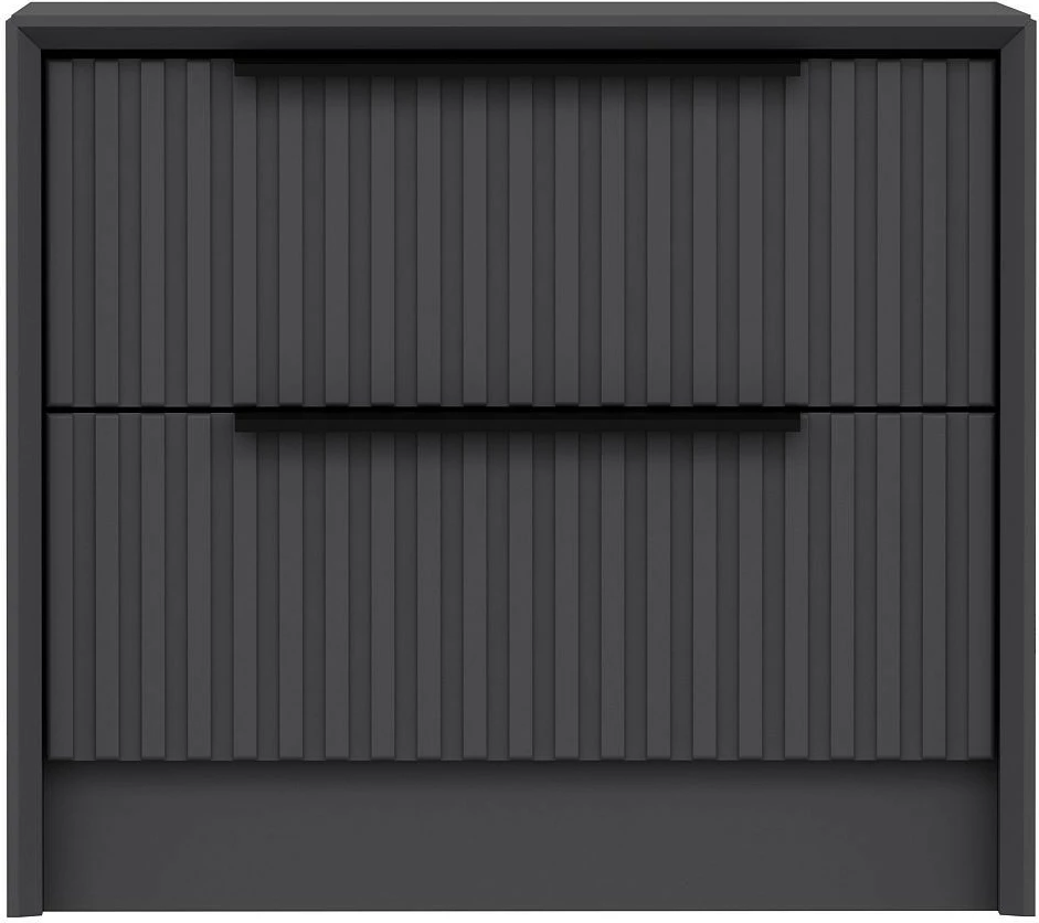 Komodinë nate Hanah Home, Kale Luxe Soft, anthracite, 4799