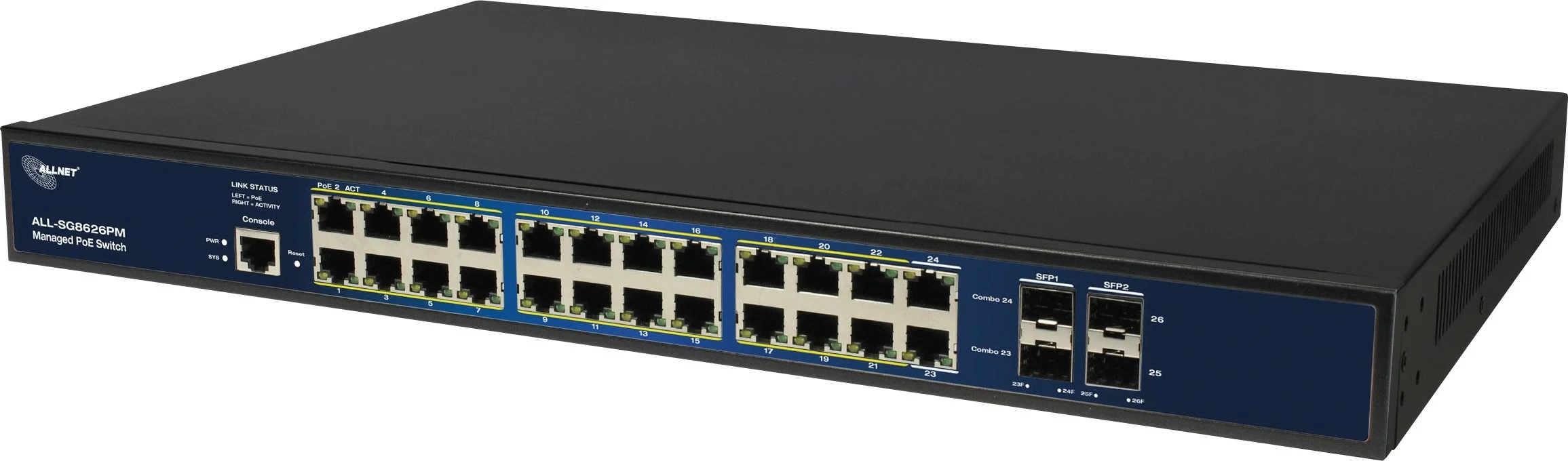 Switch ALLNET ALL-SG8626PM POE+ M
