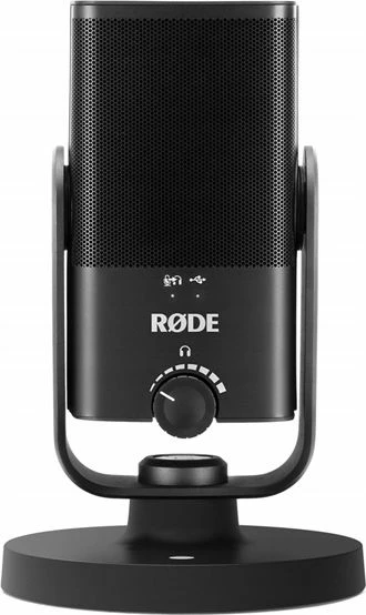 Mikrofon USB Rode NT-USB Mini 20Hz-20kHz kardioid, me dalje 3.5mm për kufje, i zi 5
