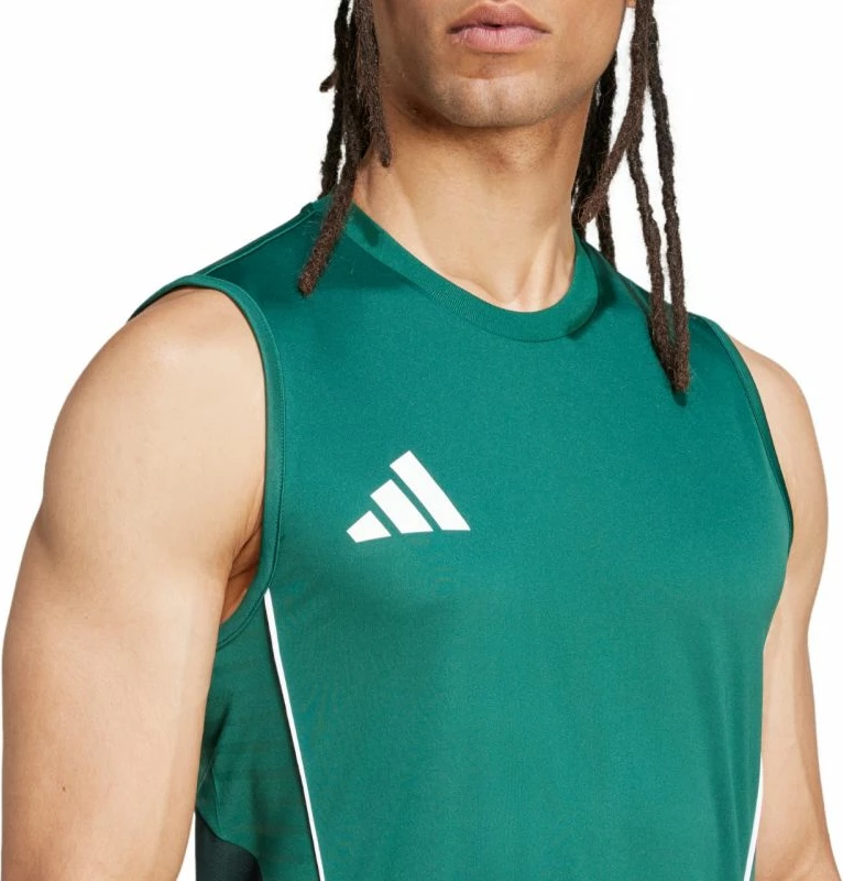 Fanellë pa mëngë për meshkuj adidas, e gjelbër [Madhësia: L]