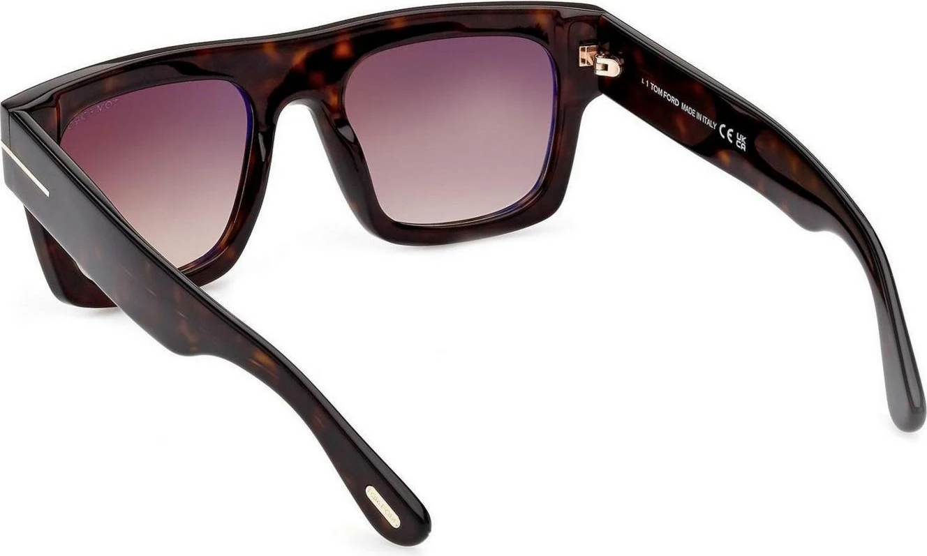 Syze dielli për meshkuj Tom Ford Fausto FT0711 52F, kafe [Ngjyra: 53]