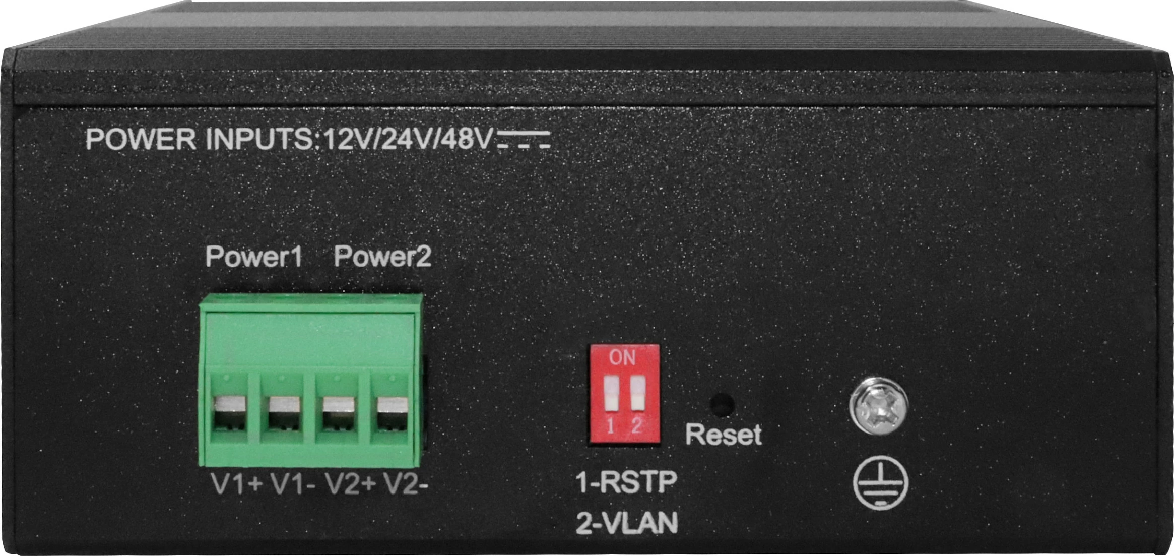 Switch industrial LevelOne Hilbert 10-Port, Gigabit PoE, 2 x SFP, 8 dalje PoE, i menaxhuar, Ethernet Gigabit, i zi