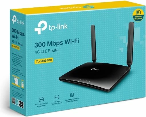 Router 4G LTE TP-LINK TL-MR6400 300 Mbps Wireless N, zi