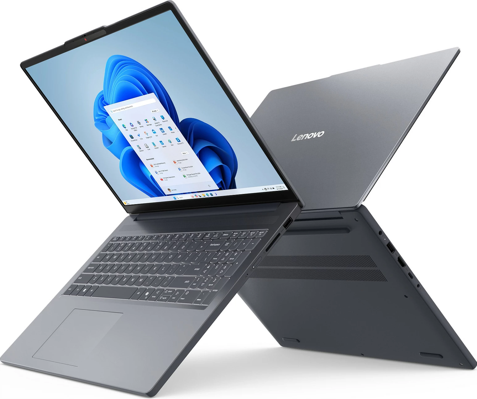 Laptop Lenovo IdeaPad 3 Slim, Ryzen 7, 16GB RAM, 512GB SSD, 16" WUXGA, FreeDOS, Luna Grey
