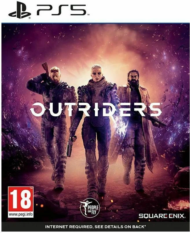 Video lojë Square Enix Outriders Day One Edition për PS5, PEGI 18
