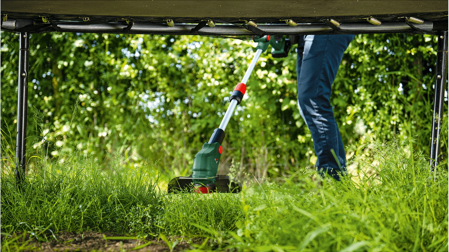 Trimer bari me fije Bosch UniversalGrassCut 18V-23-450, 18V, 2Ah, i gjelbër
