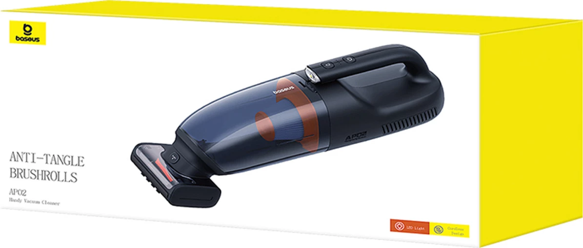 Fshesë portabile Baseus AP02, 6000Pa, 10000mAh, e zezë