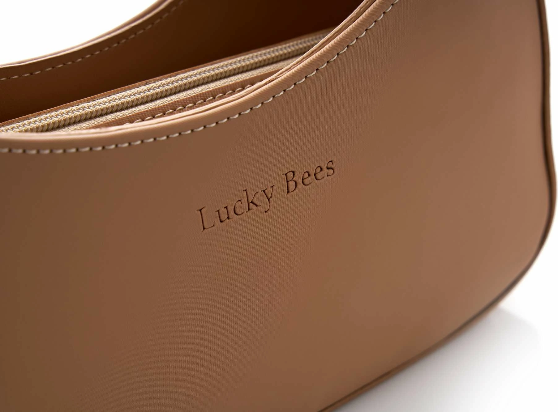 Çantë shpatulle Lucky Bees, Monroe, ngjyrë camel