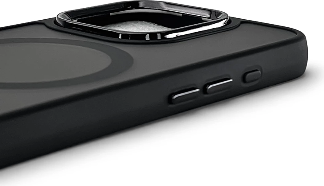 Mbështjellës Hurtel MagSafe për iPhone 16 Plus, TPU, i zi