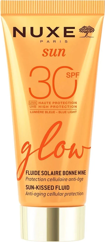 Fluid për diell për femra Nuxe Sun Fluid Illuminating SPF30, 40ml