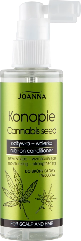 Tonic për flokë për femra Joanna Hemp Moisturizing and Strengthening Hair Tonic-Refresher 100ml