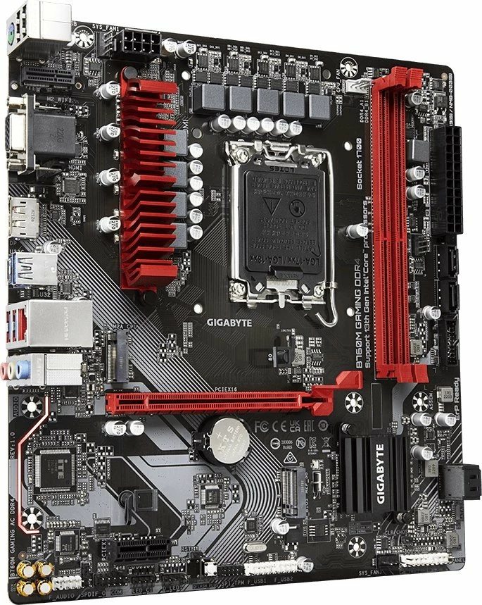 Pllakë amë Gigabyte B760M GAMING DDR4, mATX, LGA1700, DDR4 deri 64GB