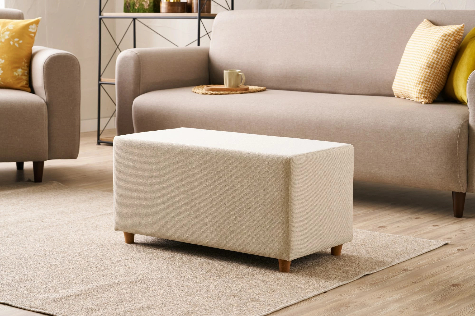 Puf krem Atelier del Sofa, Urla