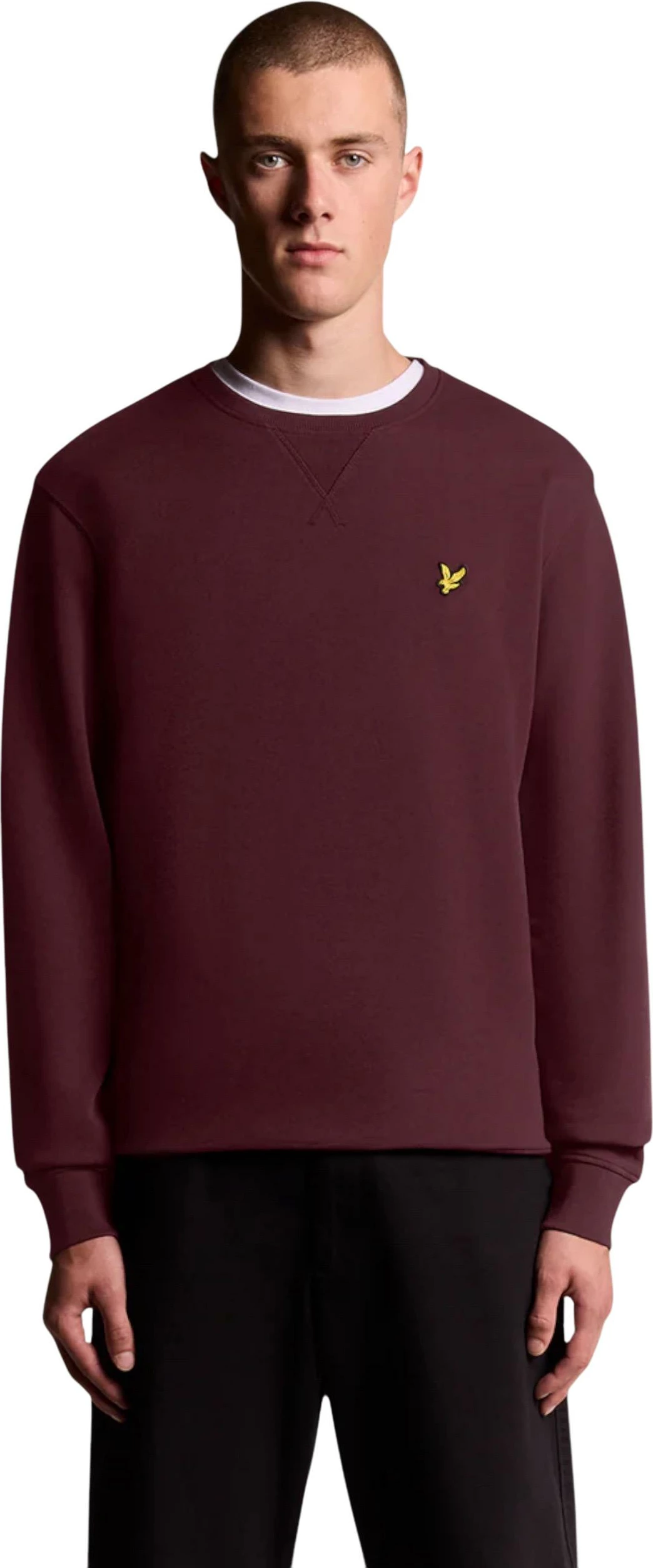 Duks për meshkuj Lyle & Scott ML1131V, bordo [Madhësia: XXL]