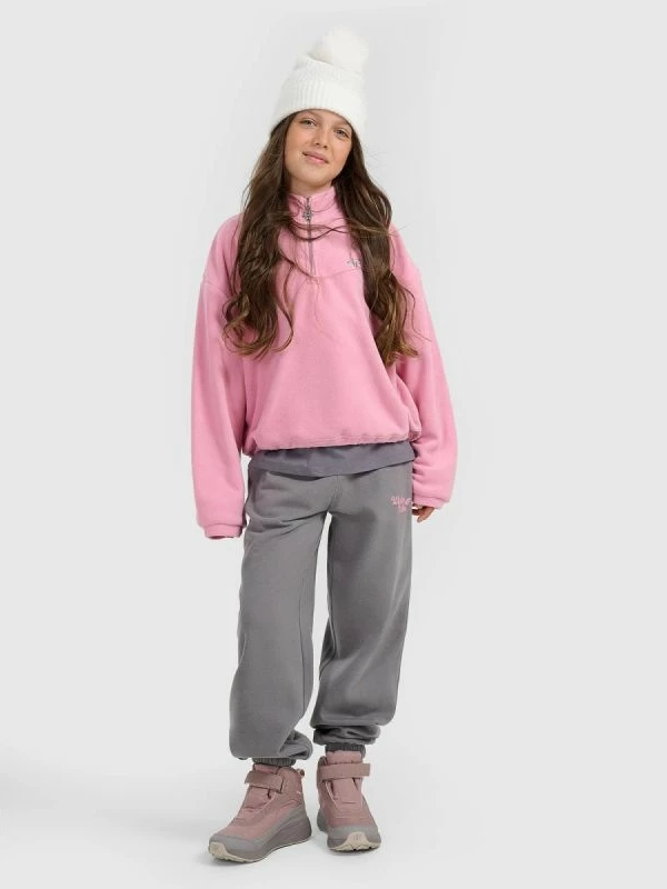 Fleece oversize për vajza 4f