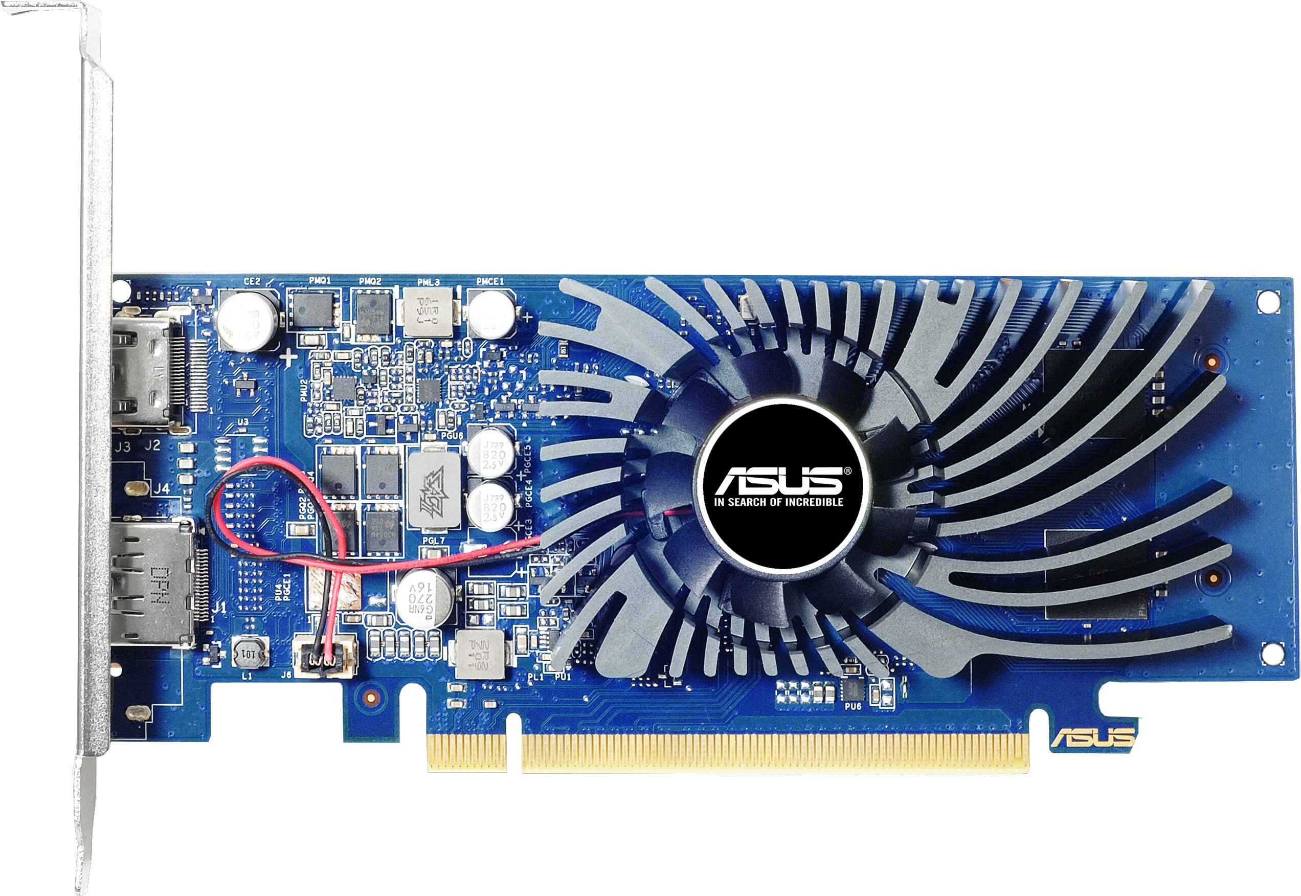 Kartelë grafike Asus 90YV0AT2-M0NA00, HDMI + DisplayPort, e zezë/blu