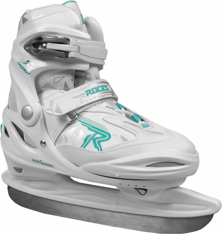 Patinat për vajza Roces Moody Ice 3.0, të bardha dhe jeshile [Madhësia: 30 - 35]