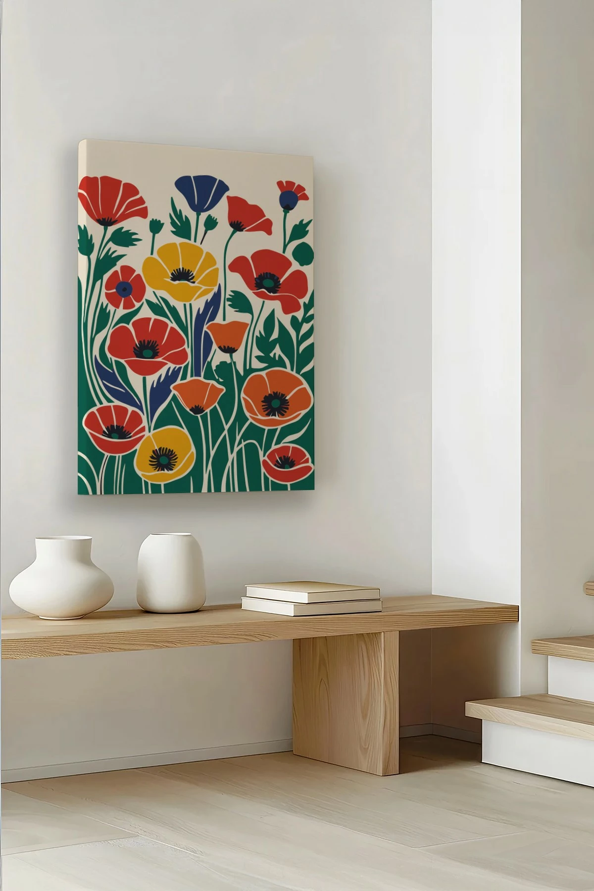 Pikturë dekorative në kanavacë, shumëngjyrëshe, Wallity Ersysb010, 40x60cm