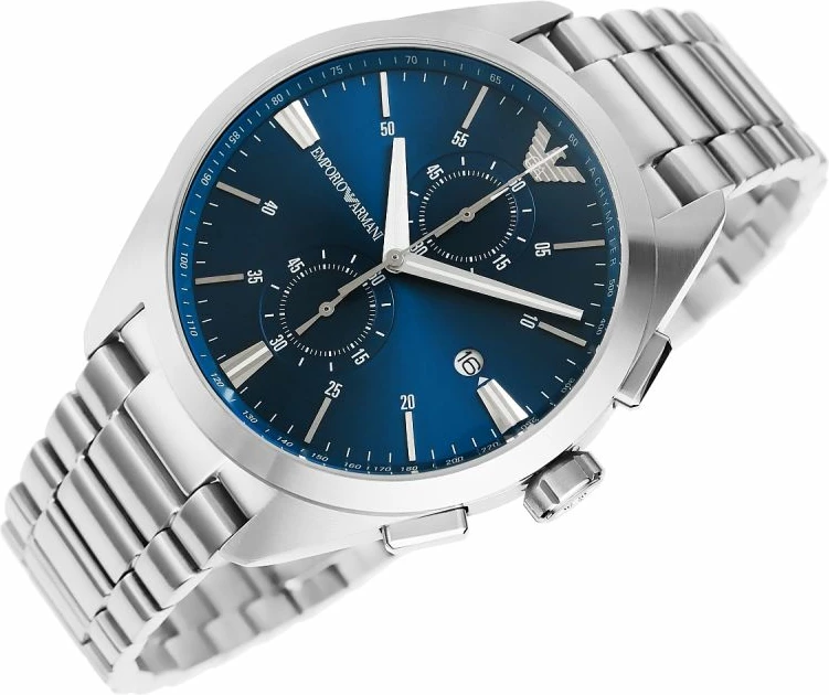 Orë dore për meshkuj Emporio Armani, argjendi