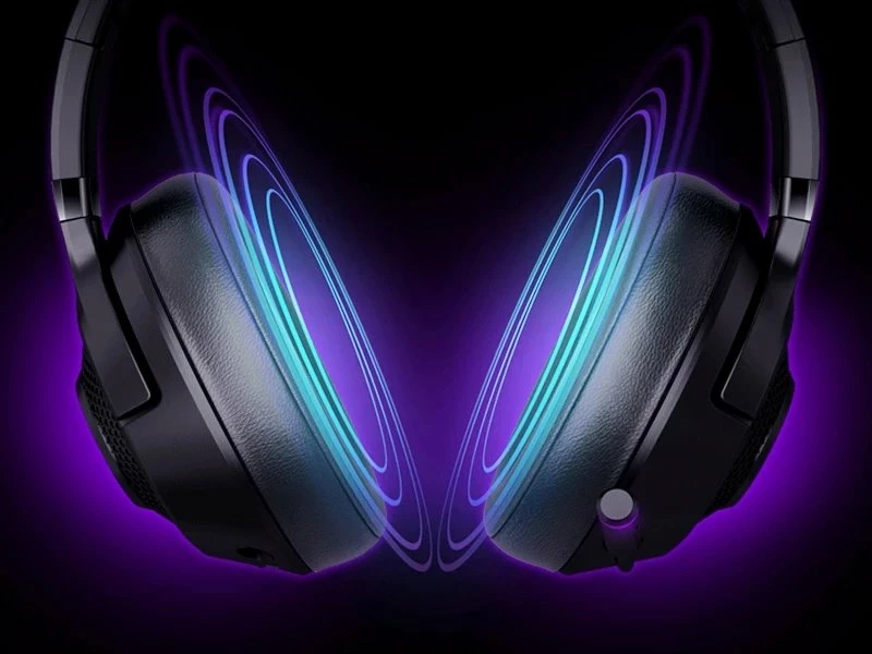 Kufje gaming Lorgar Noah 702, Bluetooth 5.3, 70 orë bateri, mikrofon me reduktim zhurme, të zeza, 1 copë