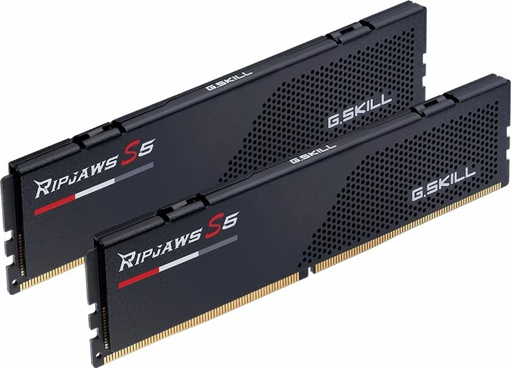 RAM Memorje G.Skill Ripjaws S5 F5-5600J3636C16GX2-RS5K 32GB DDR5 5600MHz CL36, e zezë, set 2x16GB