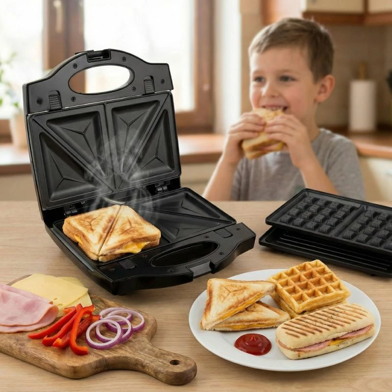 Sandviçiere Esperanza Muffuletta EKT005, e zezë