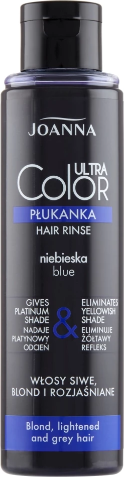 Shpëlarës ngjyrues për flokë për femra Joanna Ultra Color System Blue, 150ml