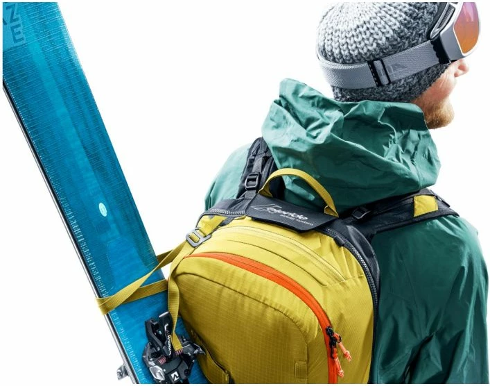 Çantë shpine Deuter për meshkuj dhe femra, turmeric/black