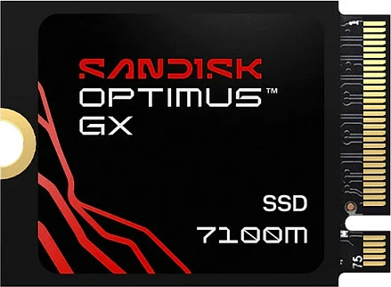 SSD M.2 Sandisk Optimus GX 7100M, 2TB, NVMe PCIe 4.0, 2230